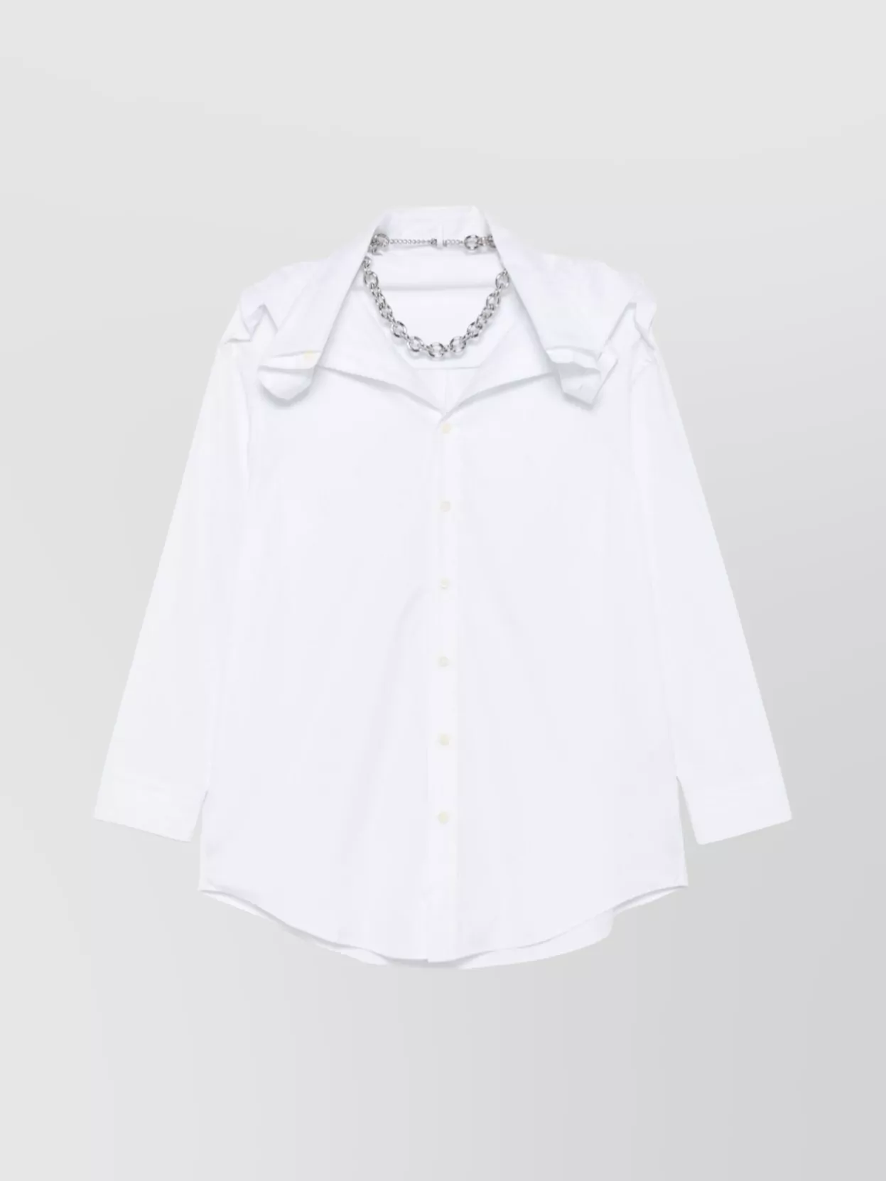 Y/Project Chain Link Shirt With Shoulder Accents