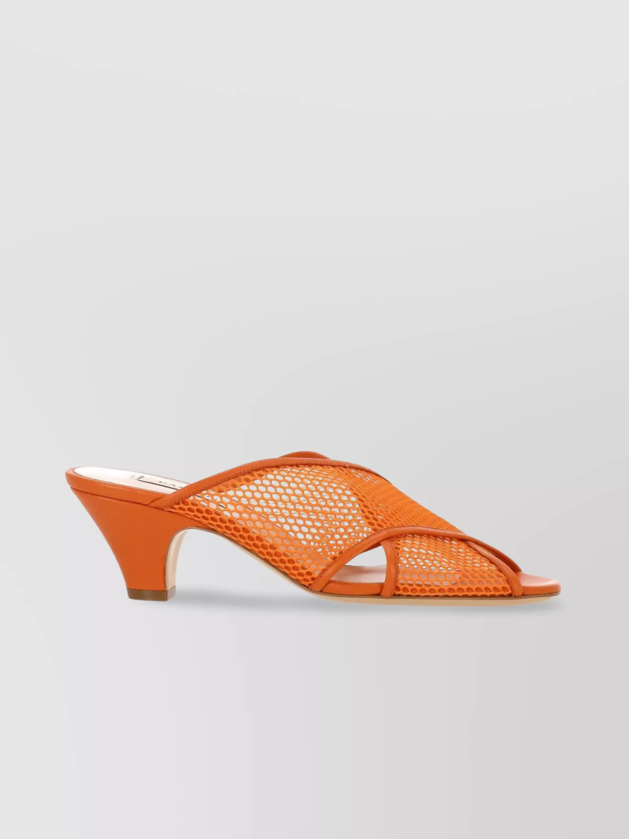 Casadei Mesh Cross Strap Mules