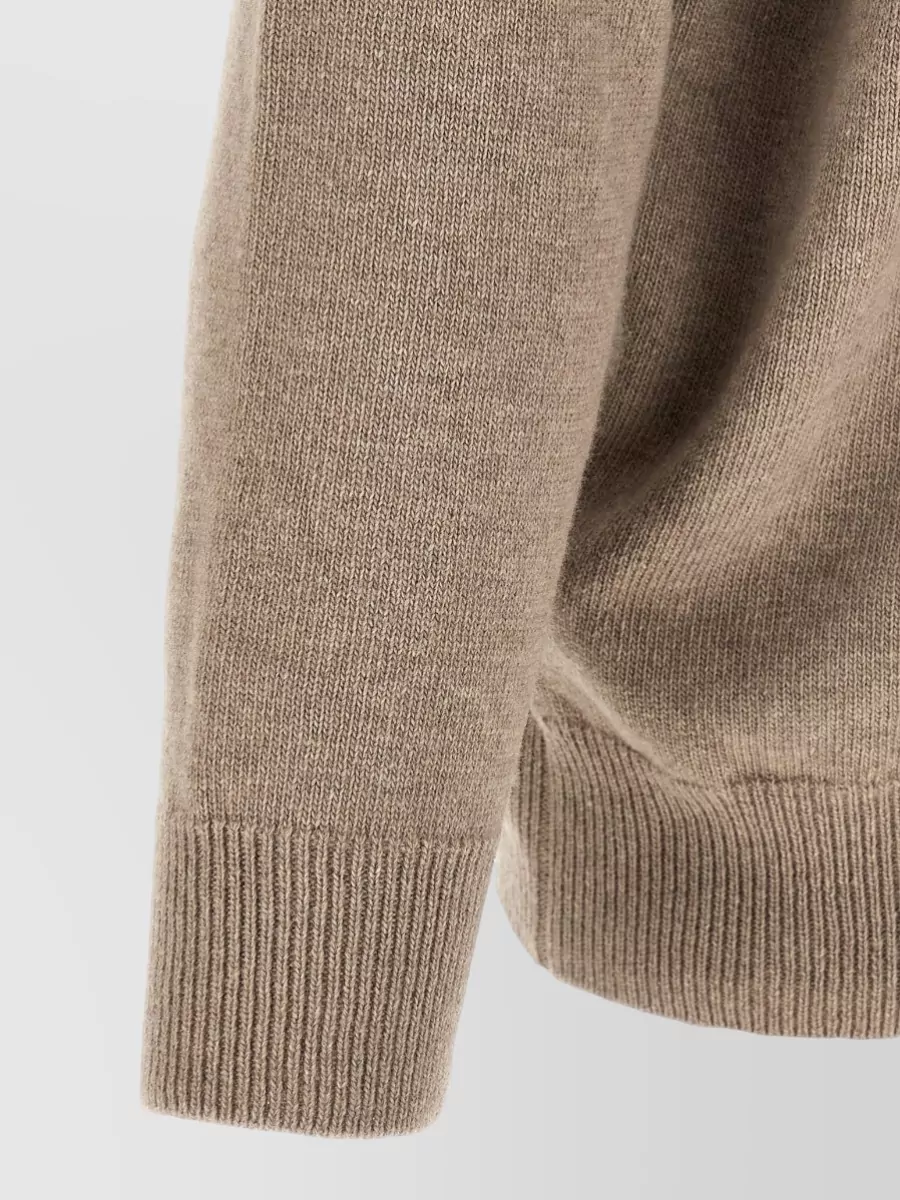 Jil Sander Fine-Knit Turtleneck Sweater