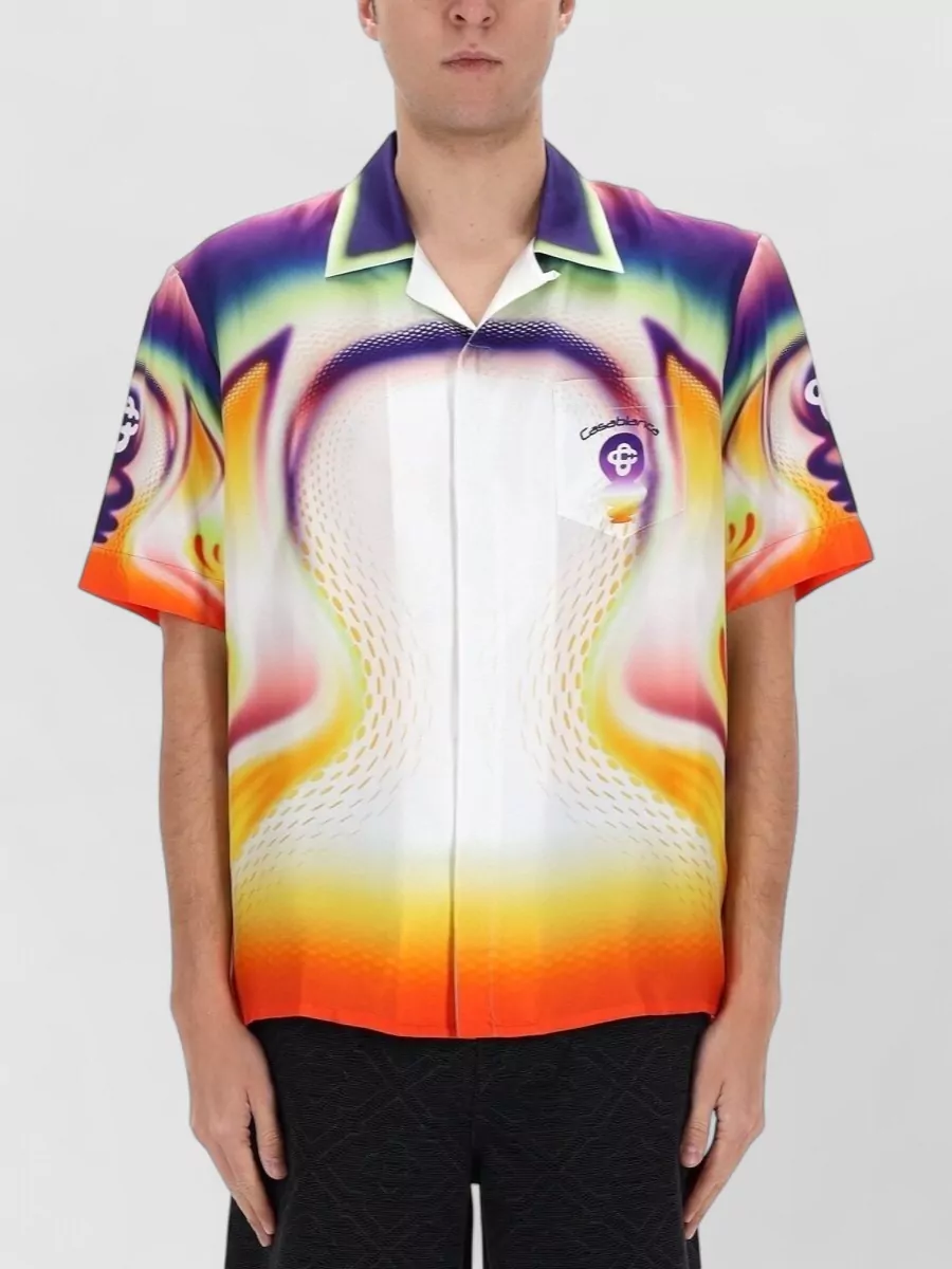 Casablanca Silk Printed Shirt