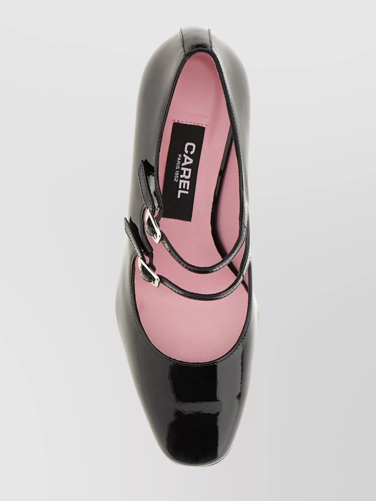 CAREL DOUBLE STRAP BLOCK HEEL PUMPS