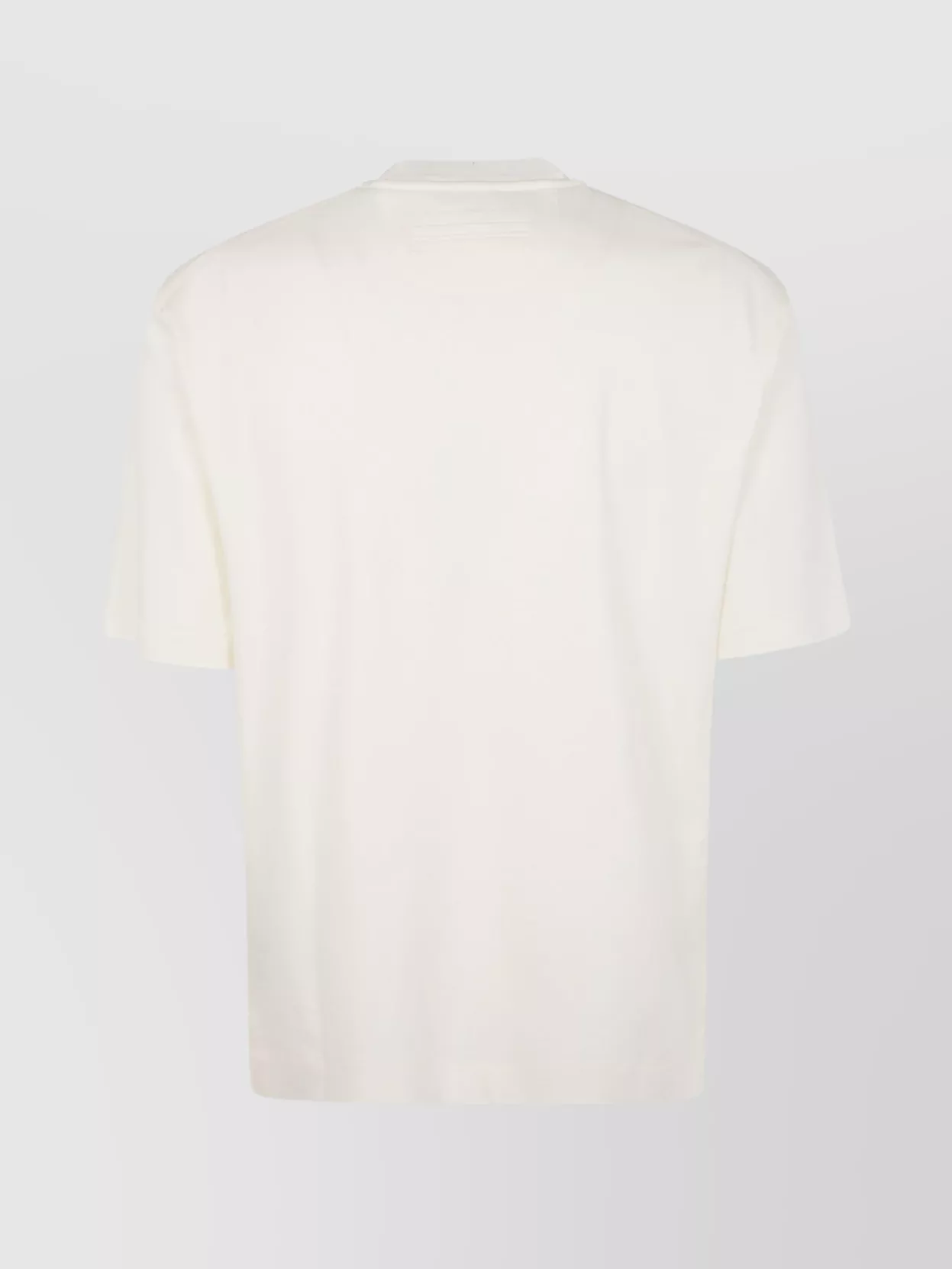 Zegna Silk And Cotton Crew Neck T-Shirt