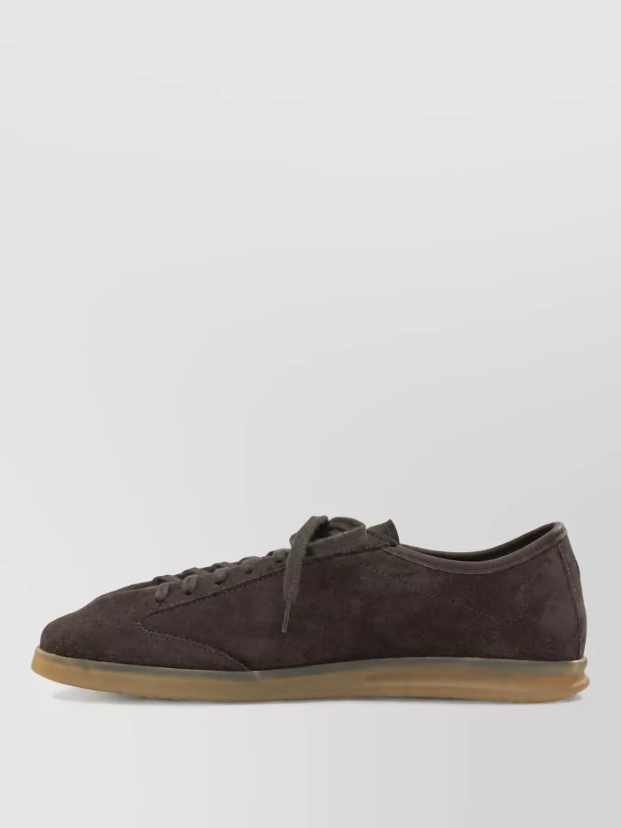Henderson Baracco Leather Low-Top Sneakers