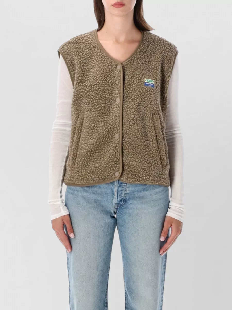 American Vintage pile gilet