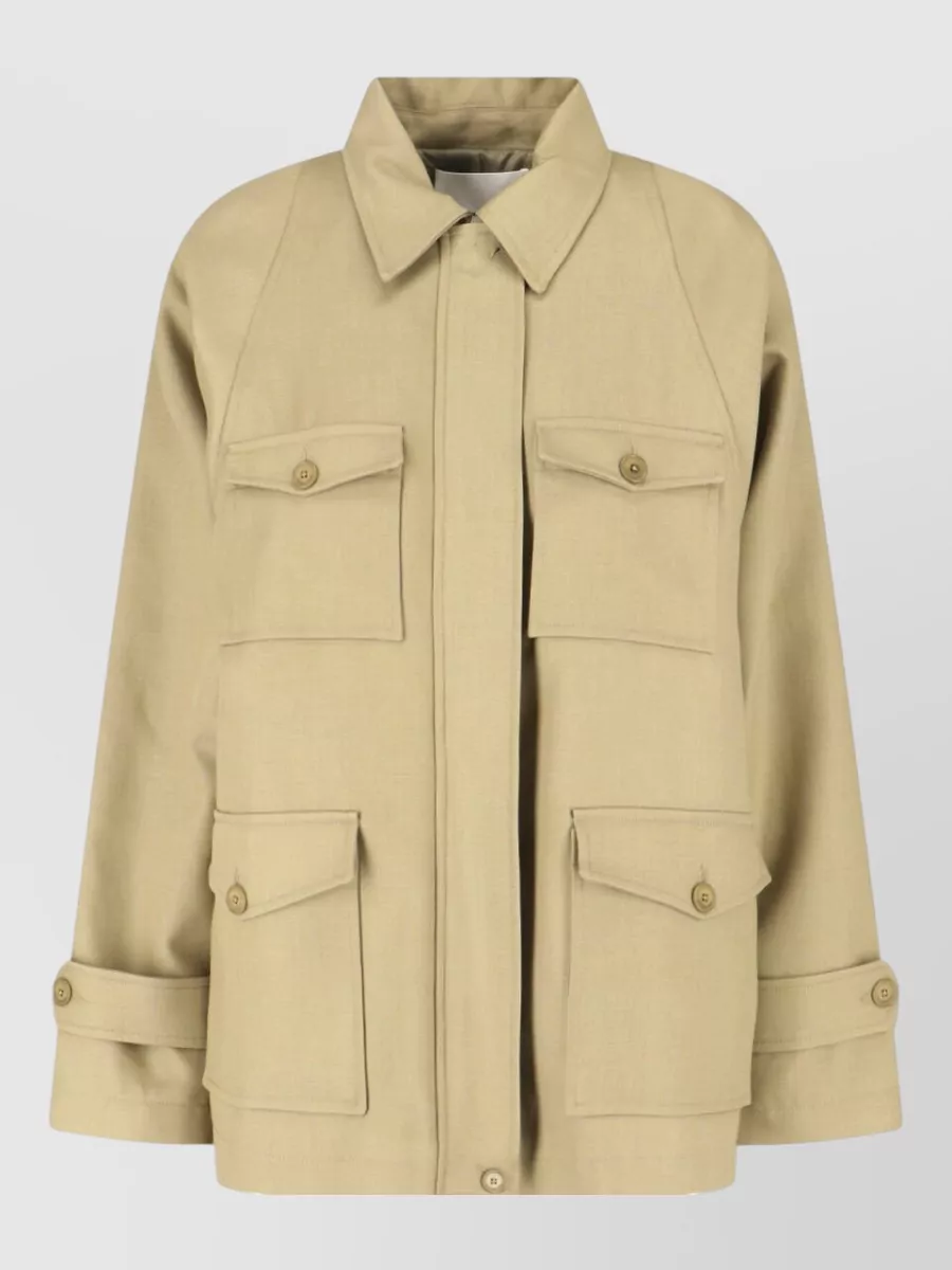 The Frankie Shop Padded Trench Coat