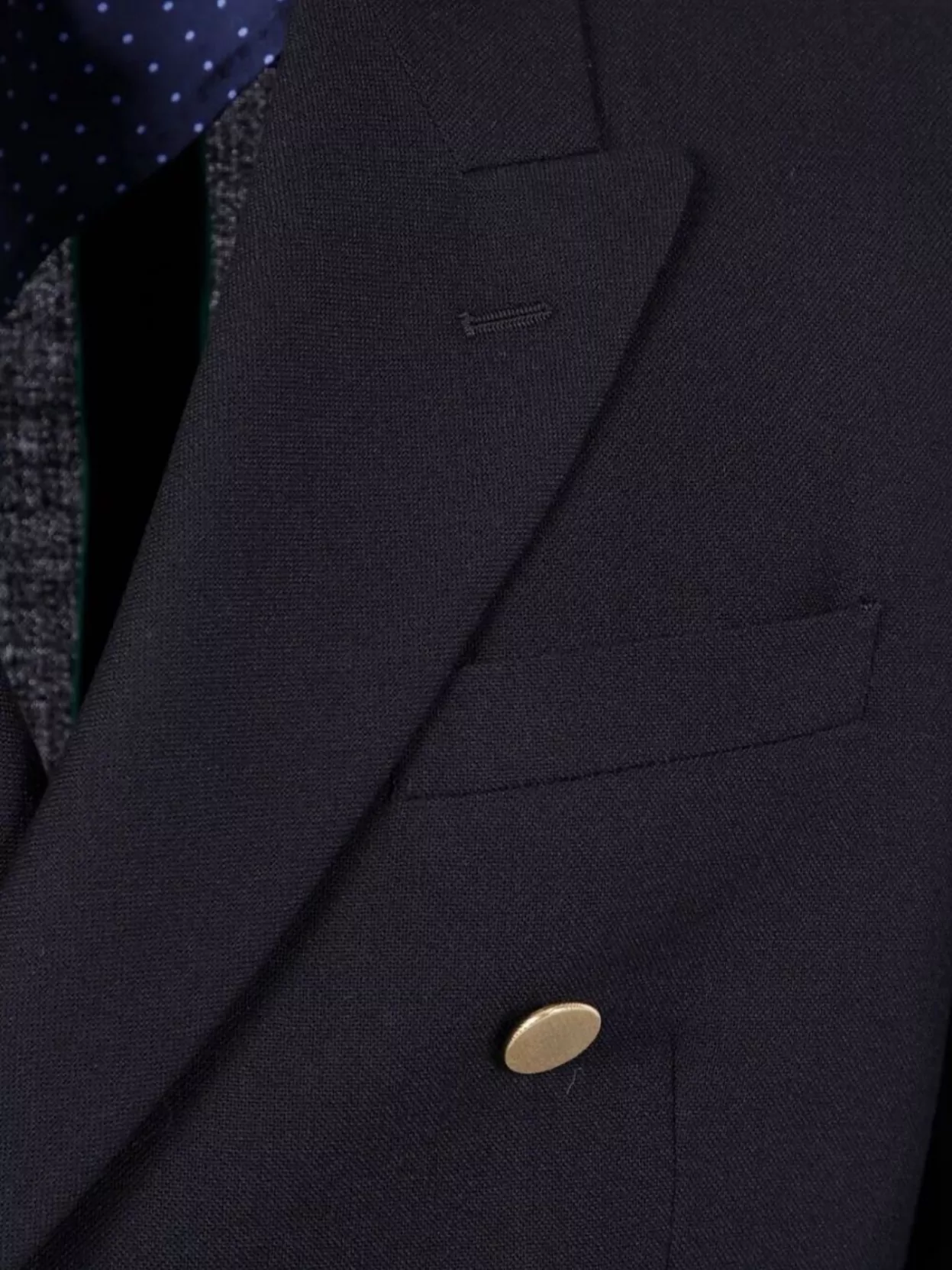Paul Smith Men's Double-Breasted Jacket Featuring Button Detailing