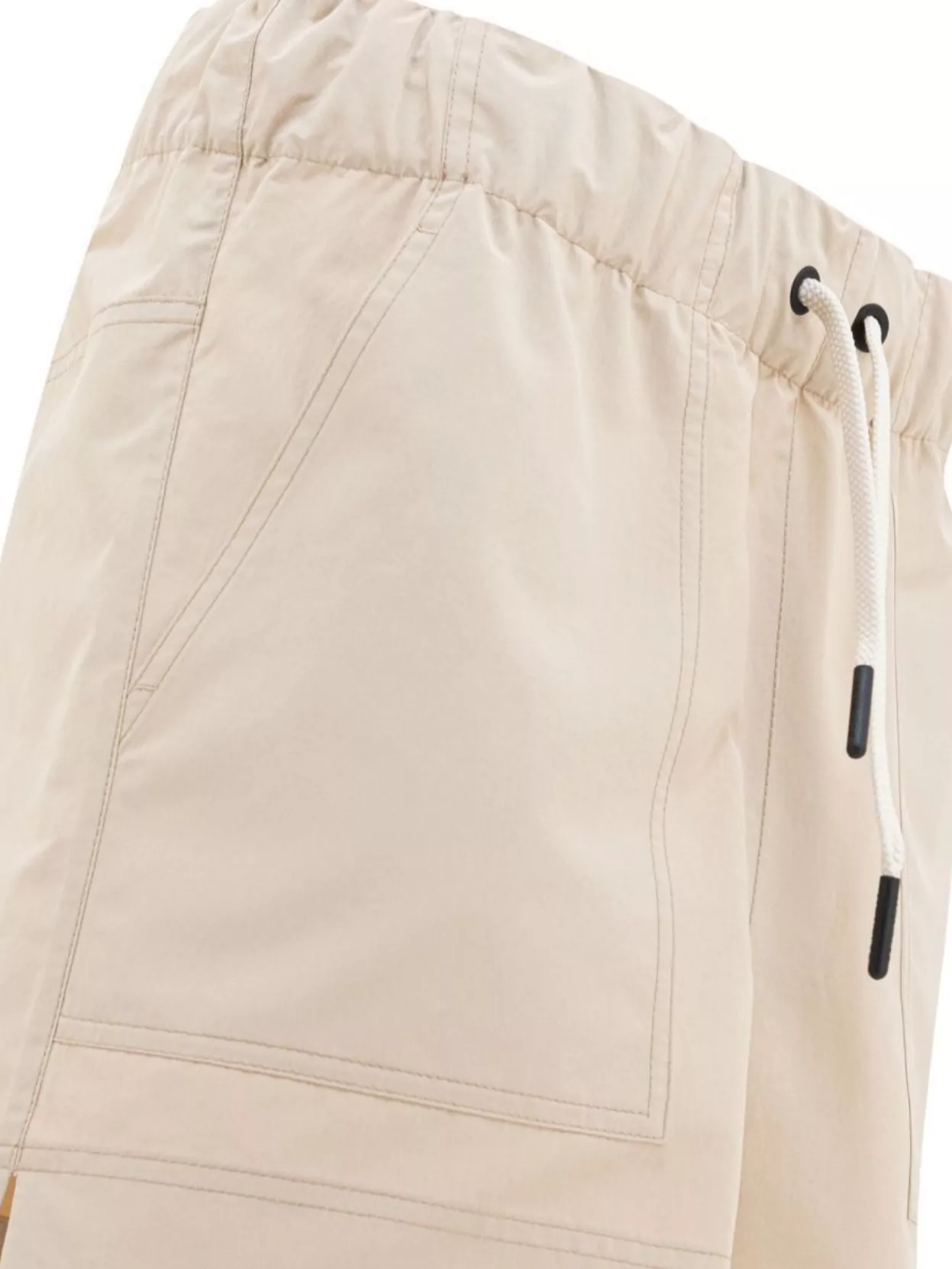 MONCLER ELASTIC WAISTBAND SHORTS WITH BACK AND SIDE POCKETS