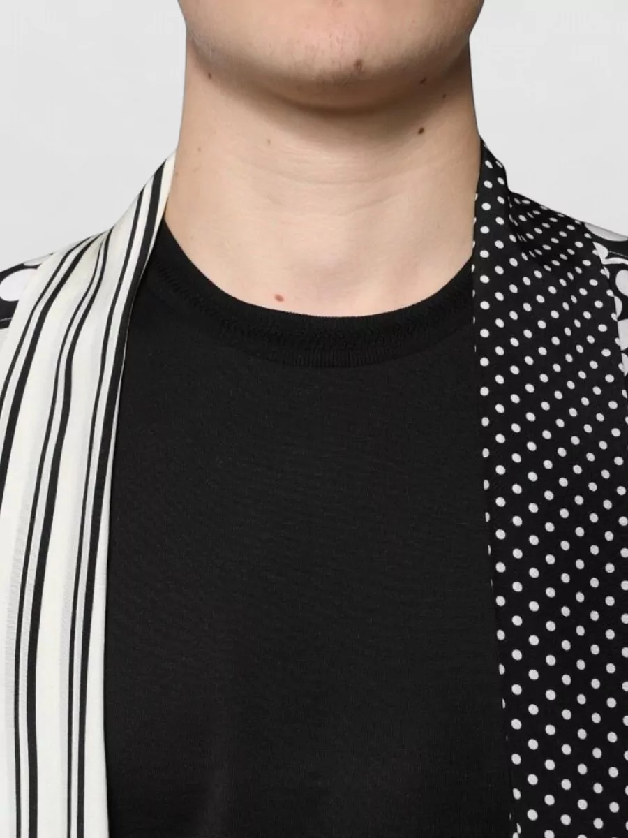 Dolce&Gabbana Silk Polka-Dot Shirt
