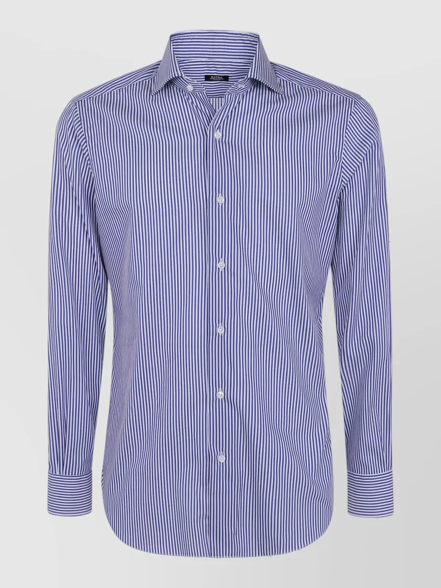 Barba Napoli striped shirt