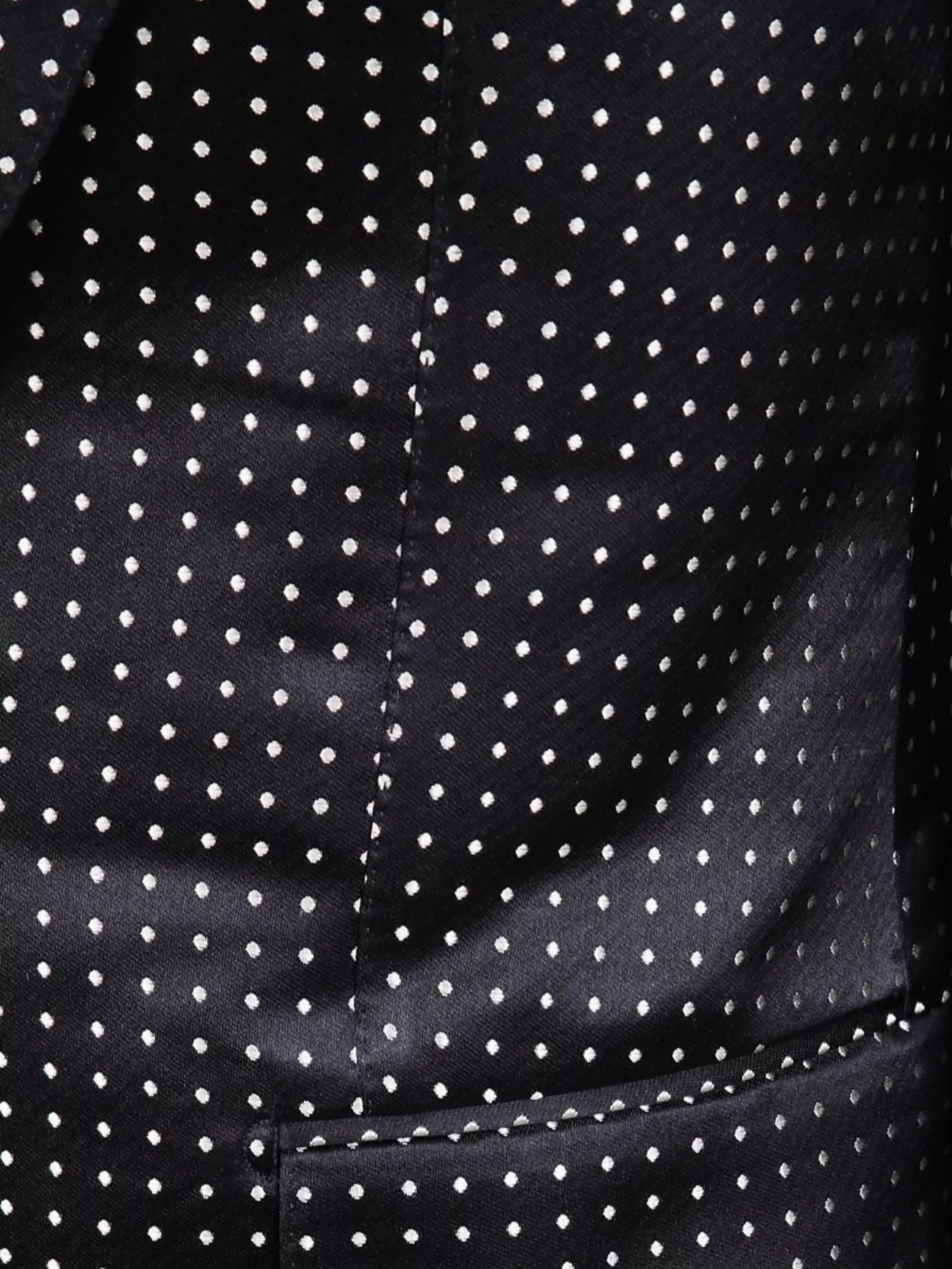 Tom Ford Single Breasted Polka Dot Jacket