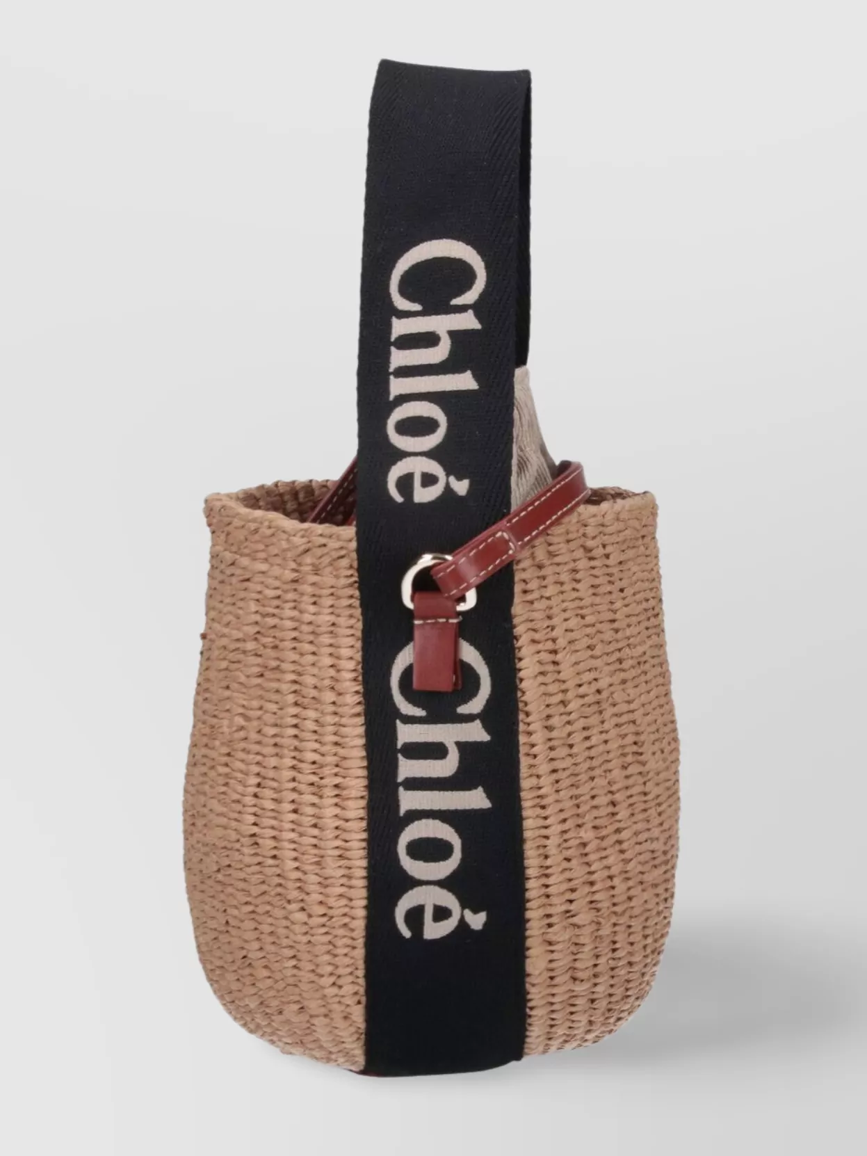 Chloé Tote Bag With Dual Handles And Woven Texture