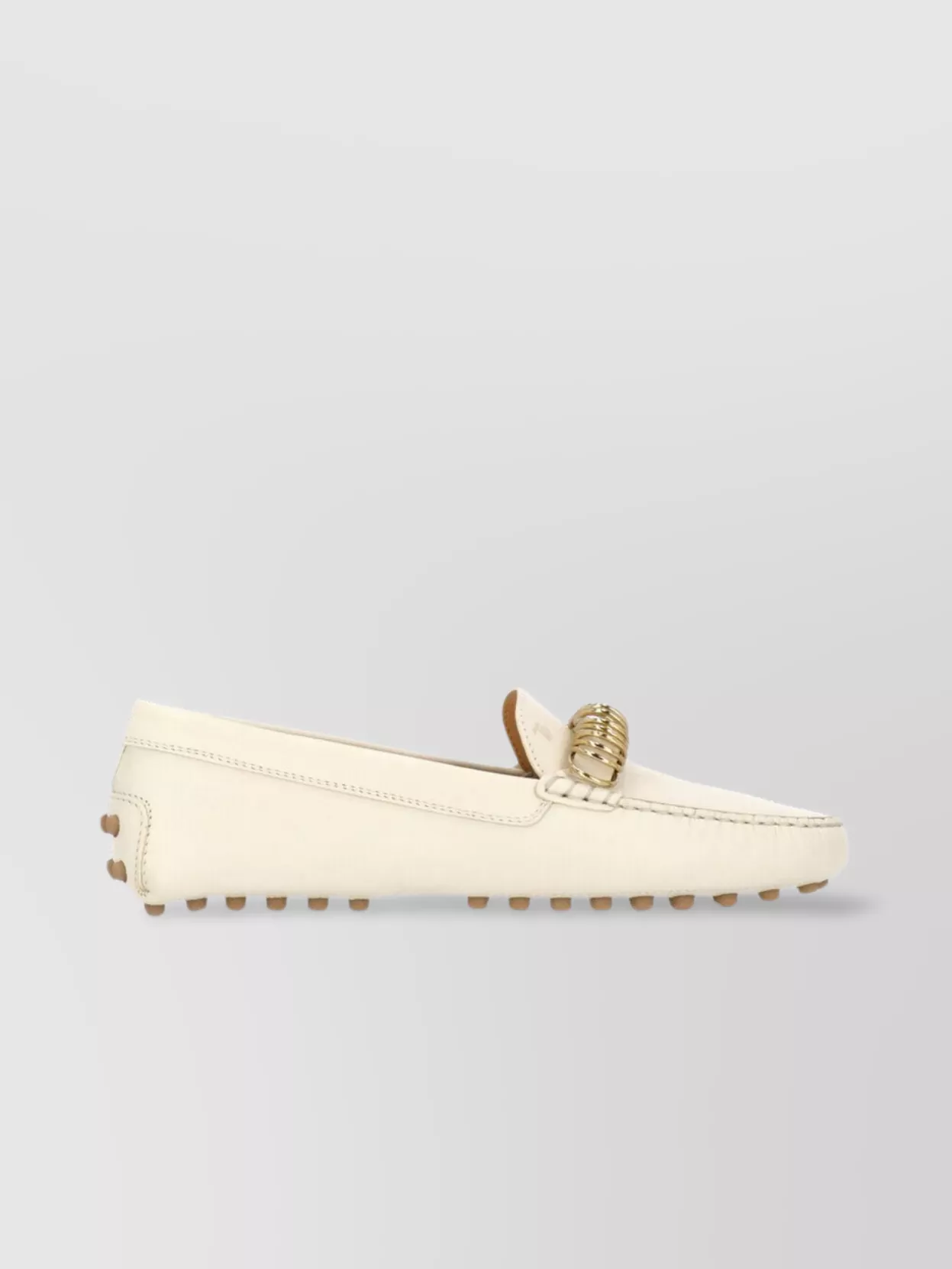 Tod's Chain And Metal Detail Loafers