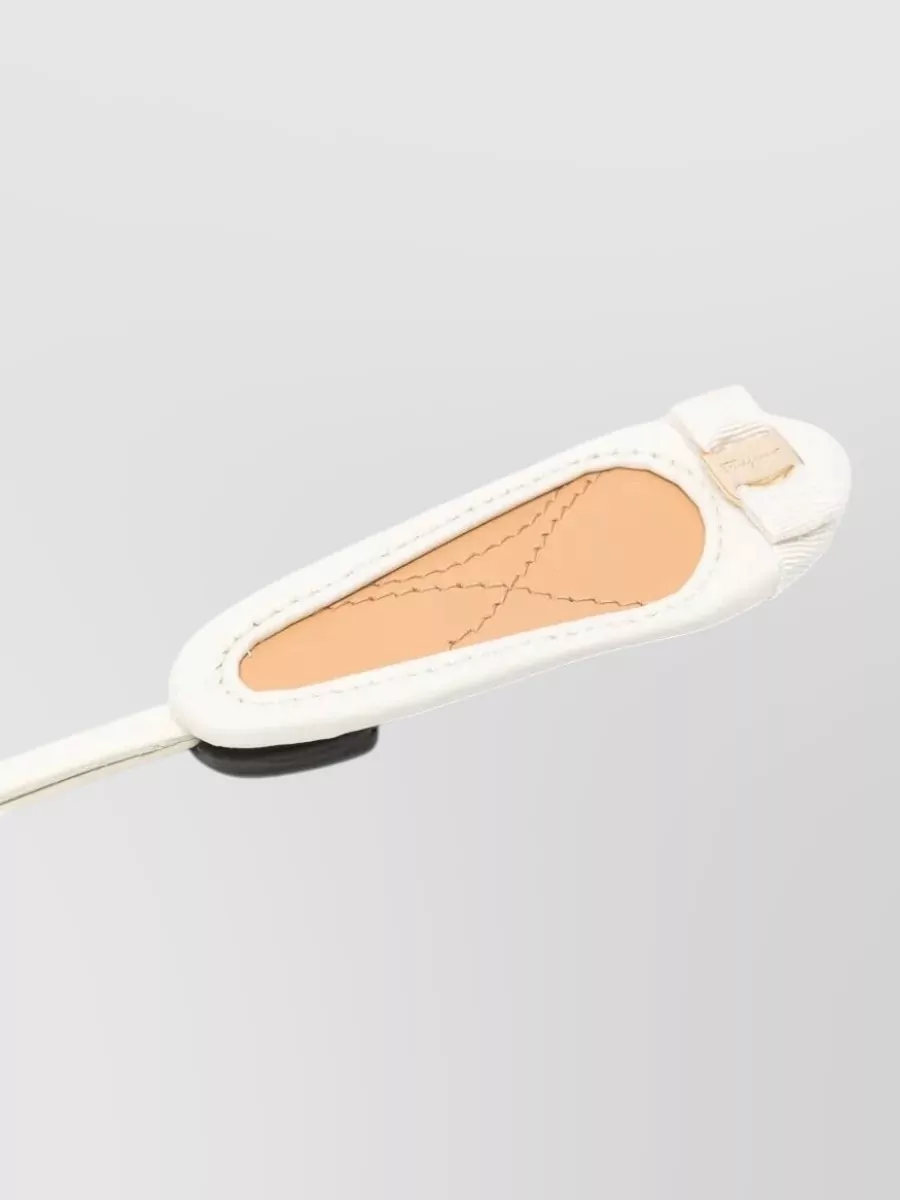 Ferragamo Leather Keyring