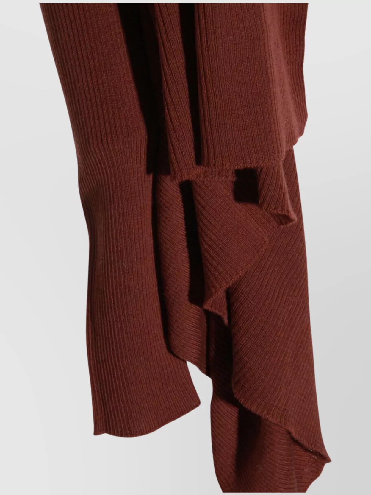 Rick Owens Draped Front Crewneck Knitwear