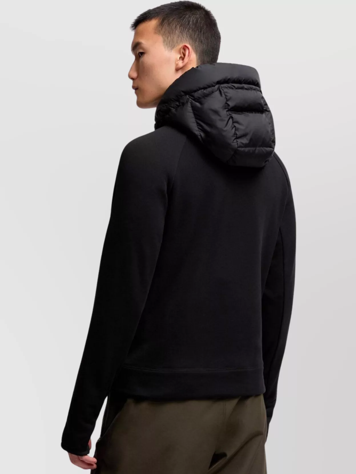 Moncler Polartec Zip-up Hoodie Hood Long Sleeves In Multi