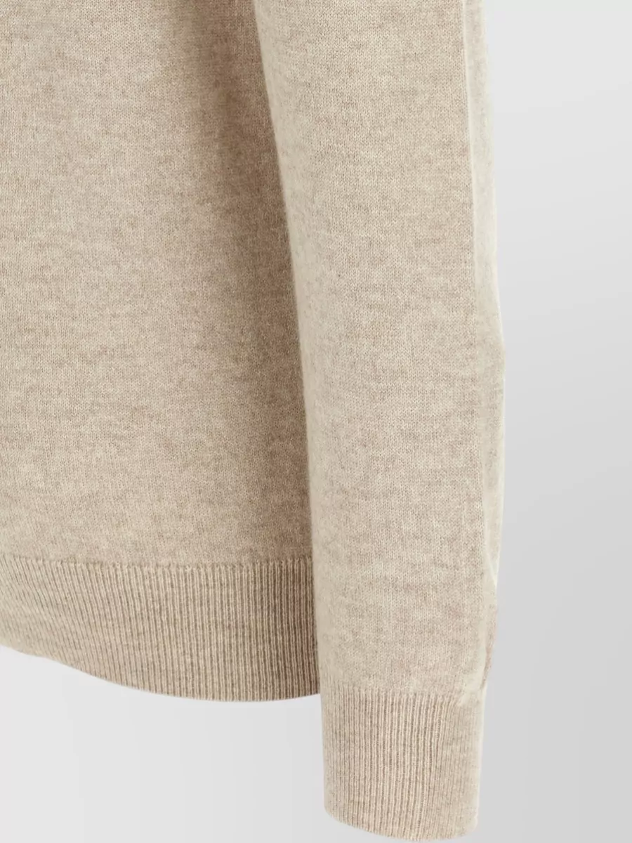 Brunello Cucinelli Cashmere Crew Neck Sweater Long Sleeves