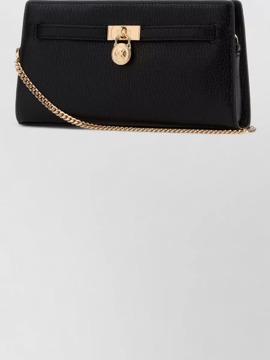 Michael Kors Hamilton Leather Clutch Bag