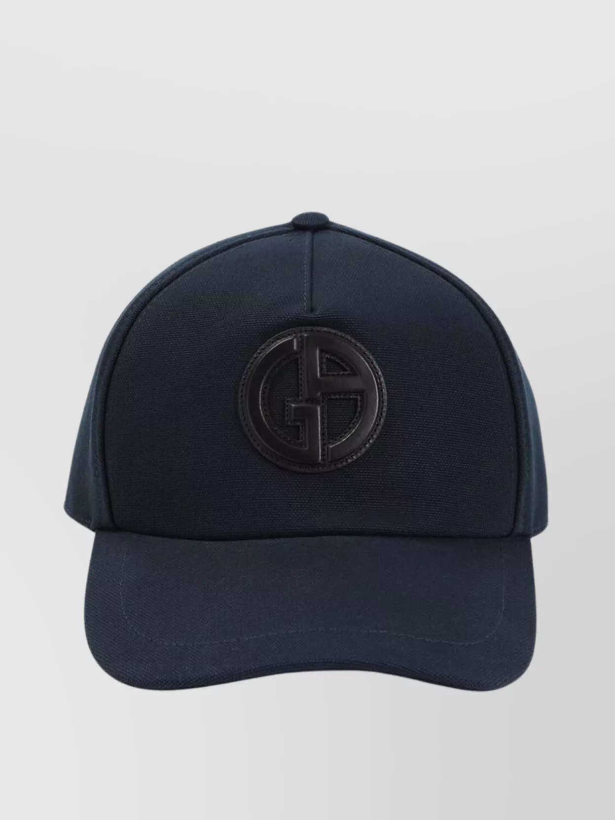 Giorgio Armani Cotton Baseball Hat Curved Brim