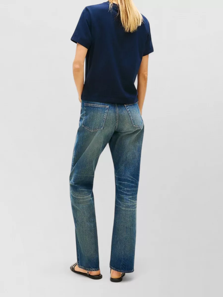 Tommy Hilfiger Script Logo Crew Neck Short Sleeve T-Shirt