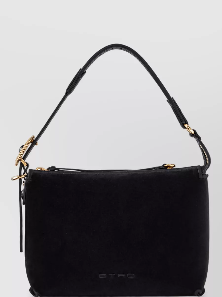 Etro small velvet shoulder bag