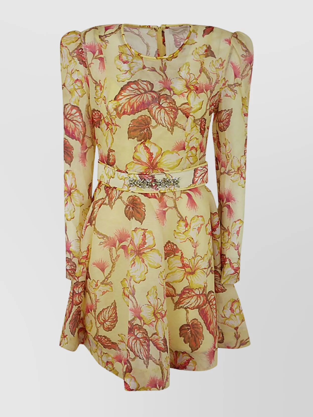 花柄★コットン★ミニワンピース★ ZIMMERMANN Zimmermann Chintz Wrap floral cotton minidress Zimmermann