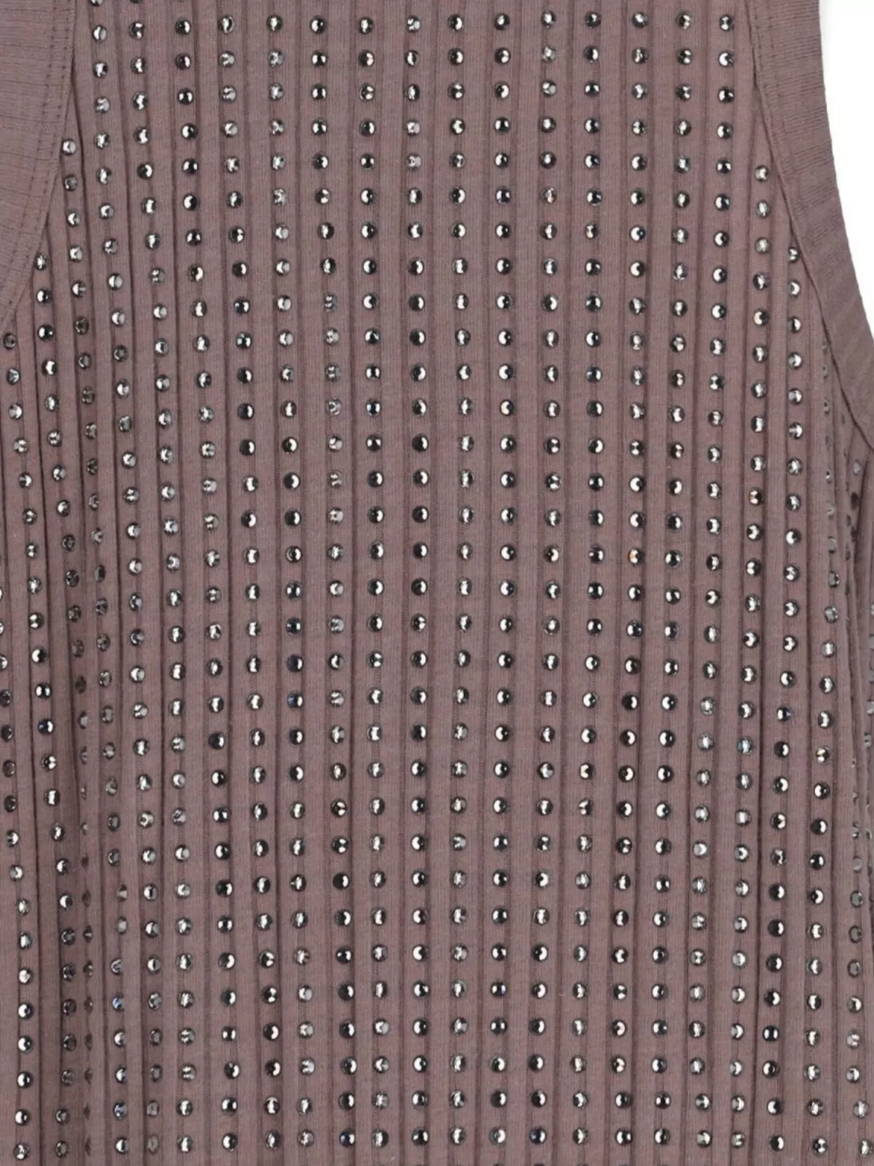 The Attico Knee Length Dress Studded Embellishments