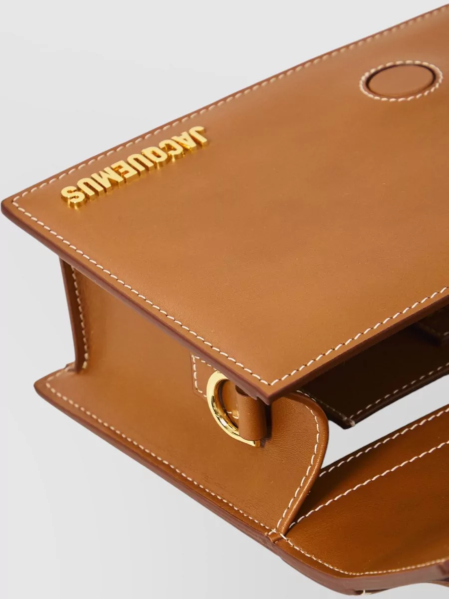 Jacquemus Le Grand Bambino Leather Crossbody Bag