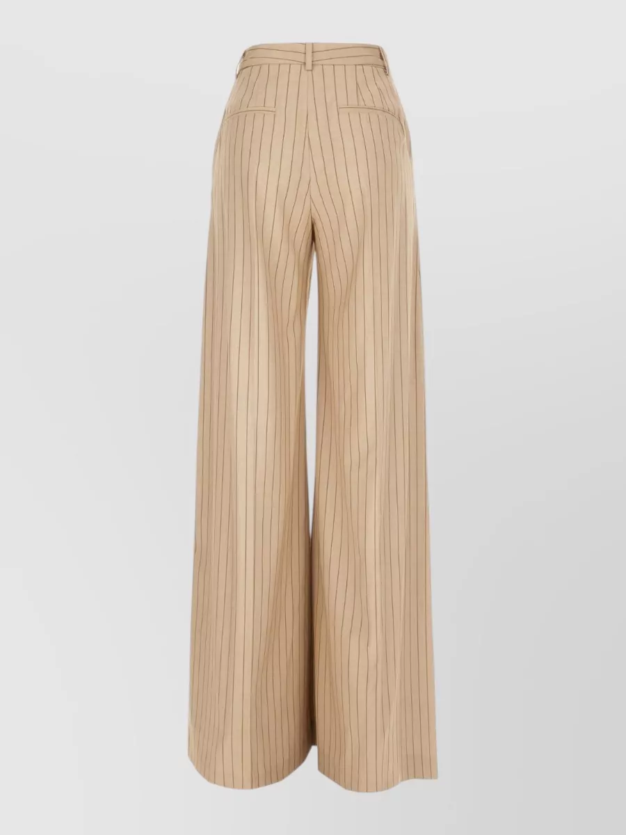 Le Sully Studio Embroidered Wide-Leg Trousers
