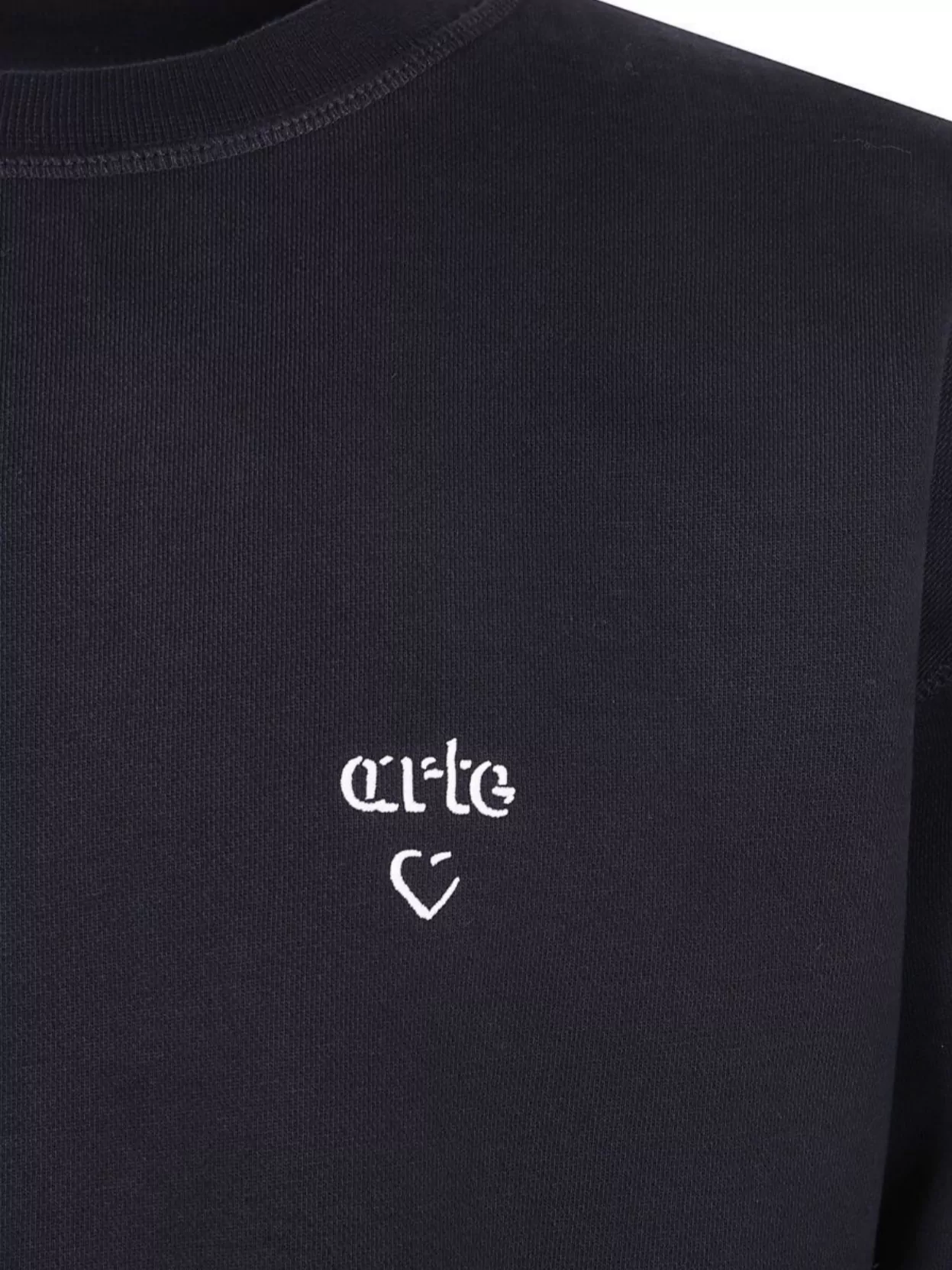 Arte Antwerp Heart Design Crew Neck Sweater