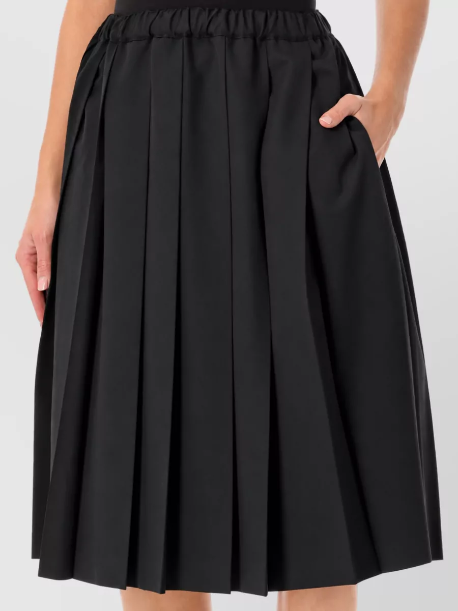 Comme Des Garçons Pleated Skirt