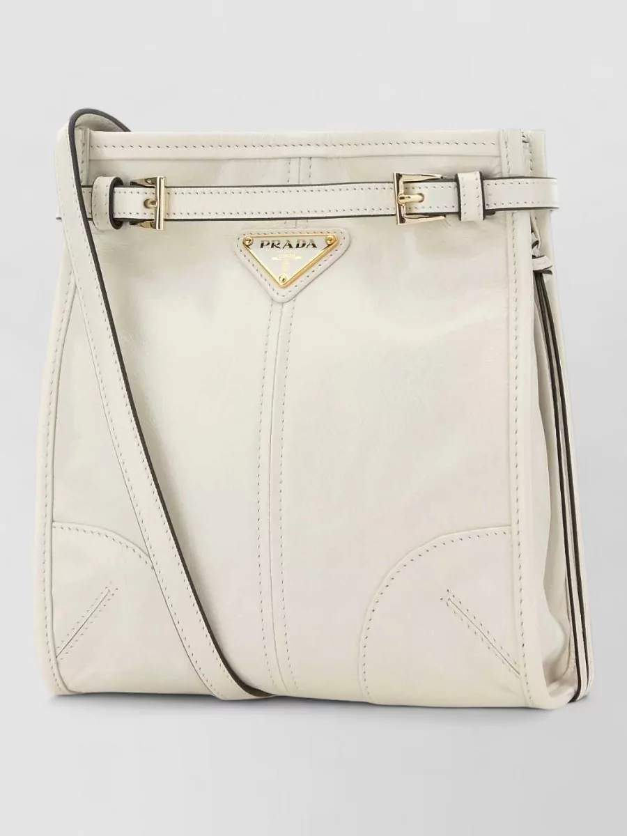 Prada Bonnie Mini Leather Crossbody Bag