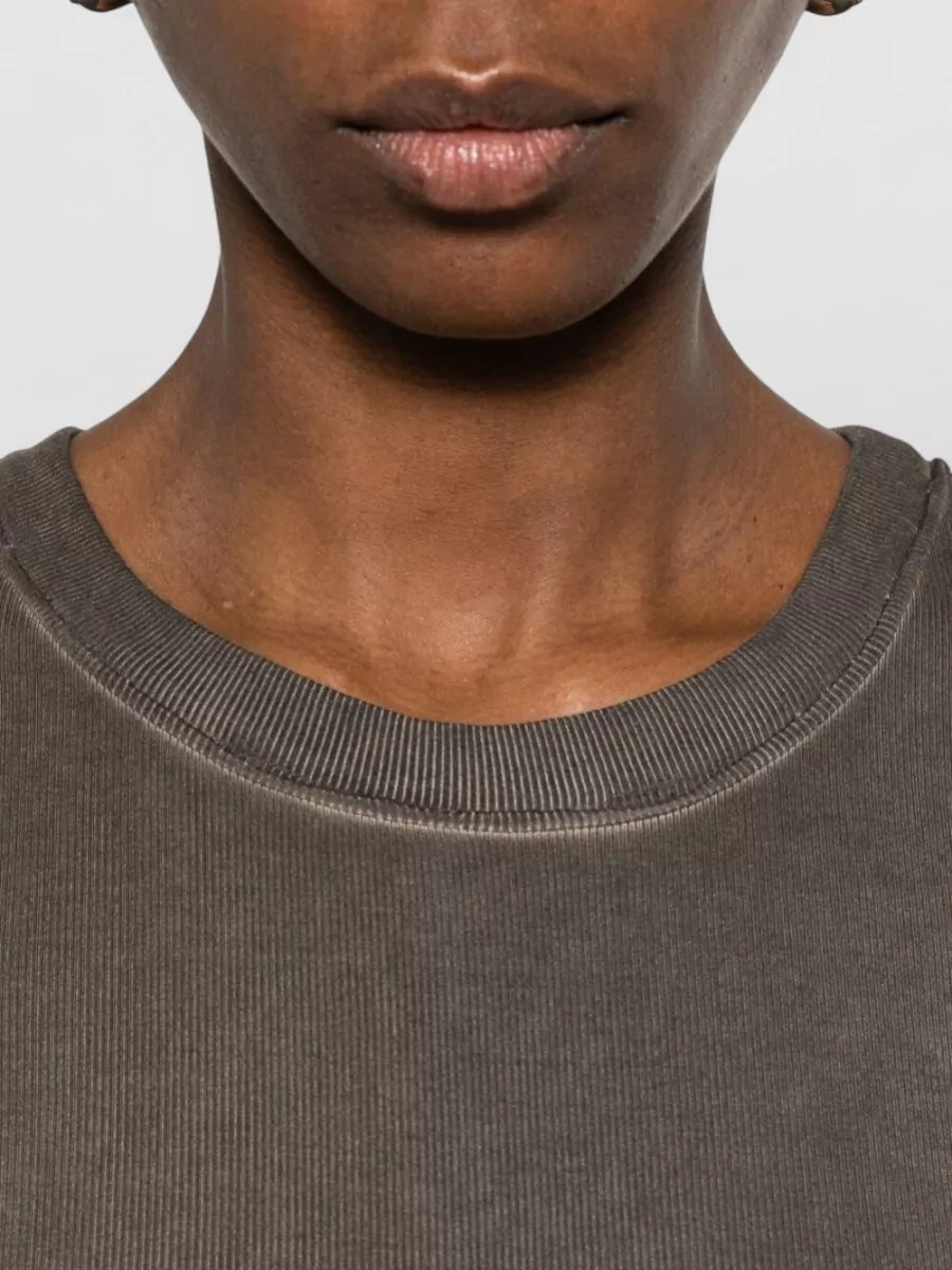 Uma Wang Ribbed Sleeveless Tank Top