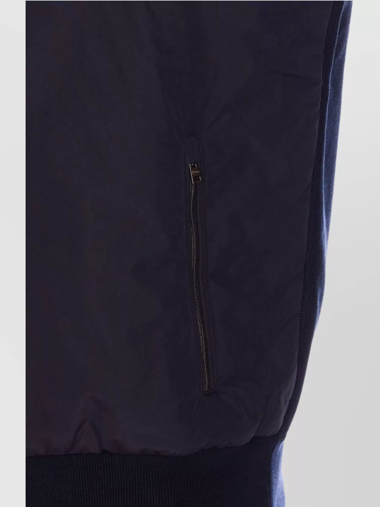 Herno Vest With High Collar And Zip Pockets