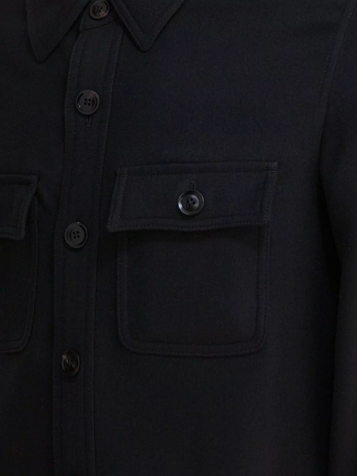 Tom Ford Neck Collared Sleeves Pockets