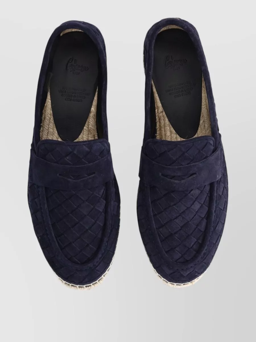 Castaner Leather Moccasins
