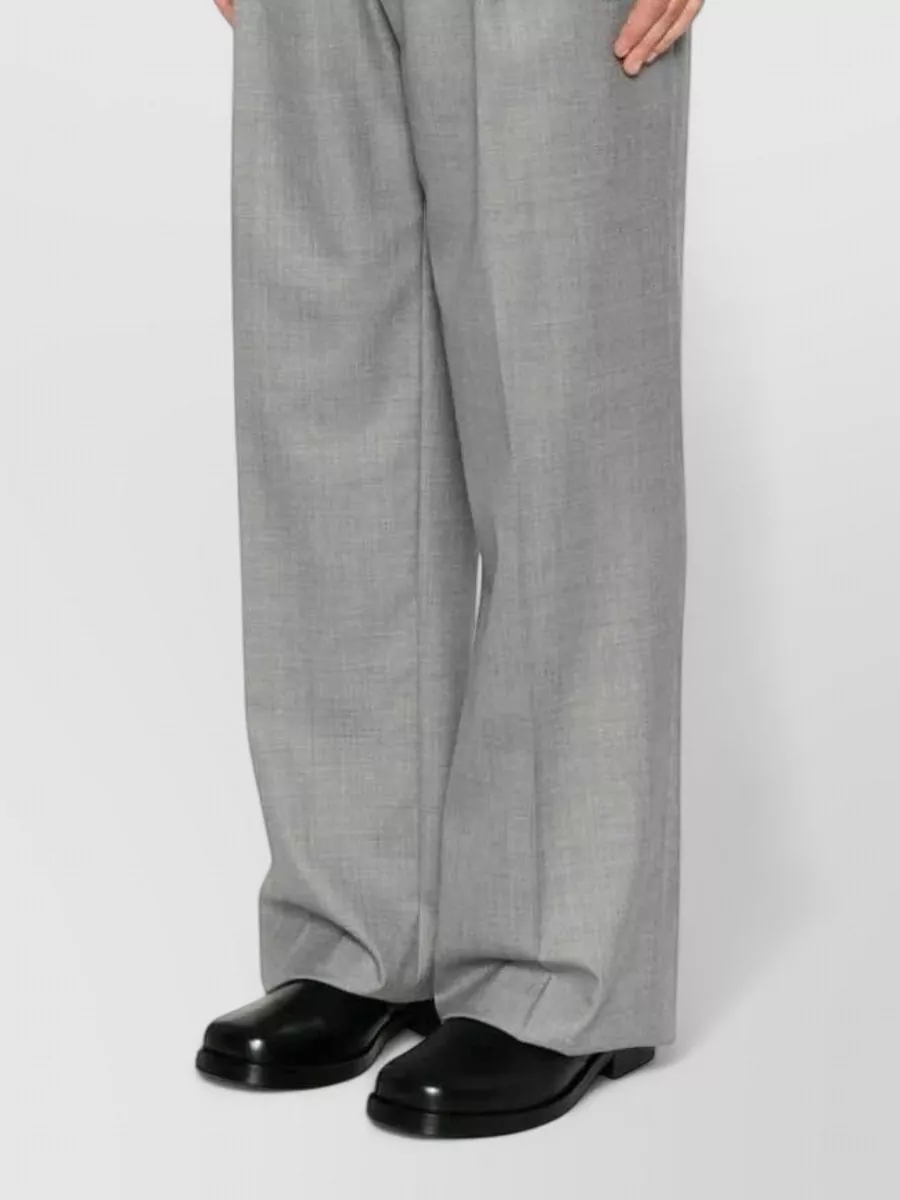 Lardini Pleated Wide-Leg Trousers