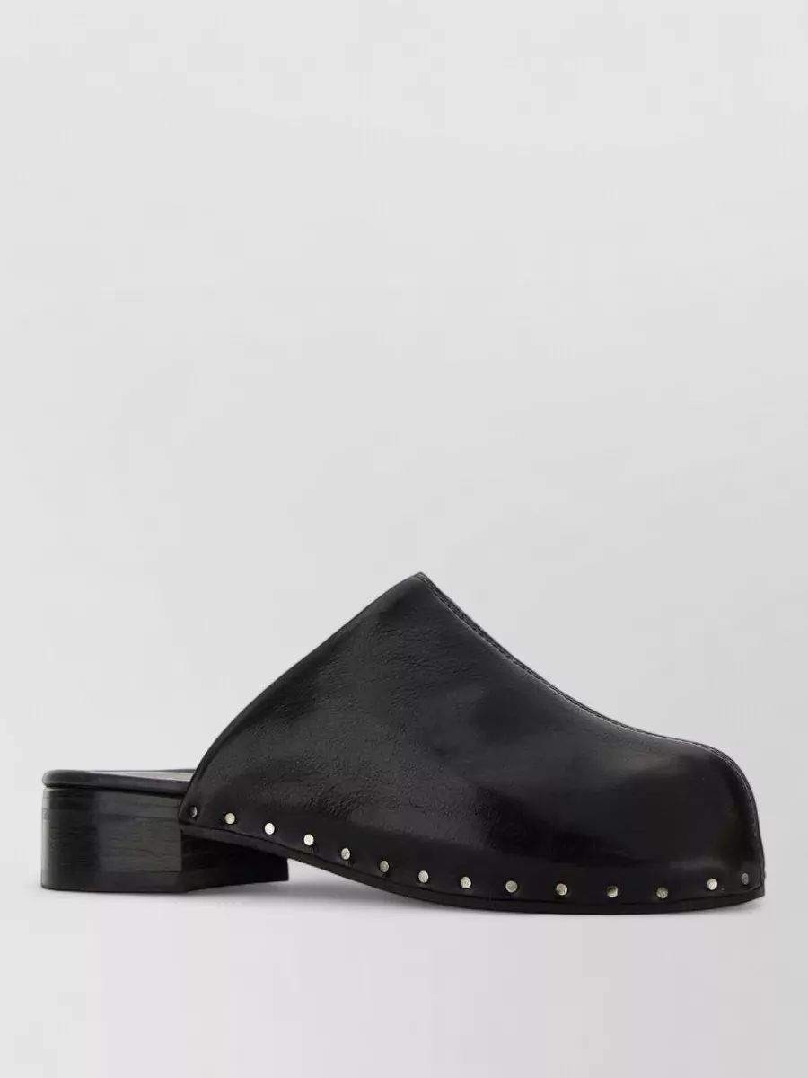 Our Legacy Leather Mules