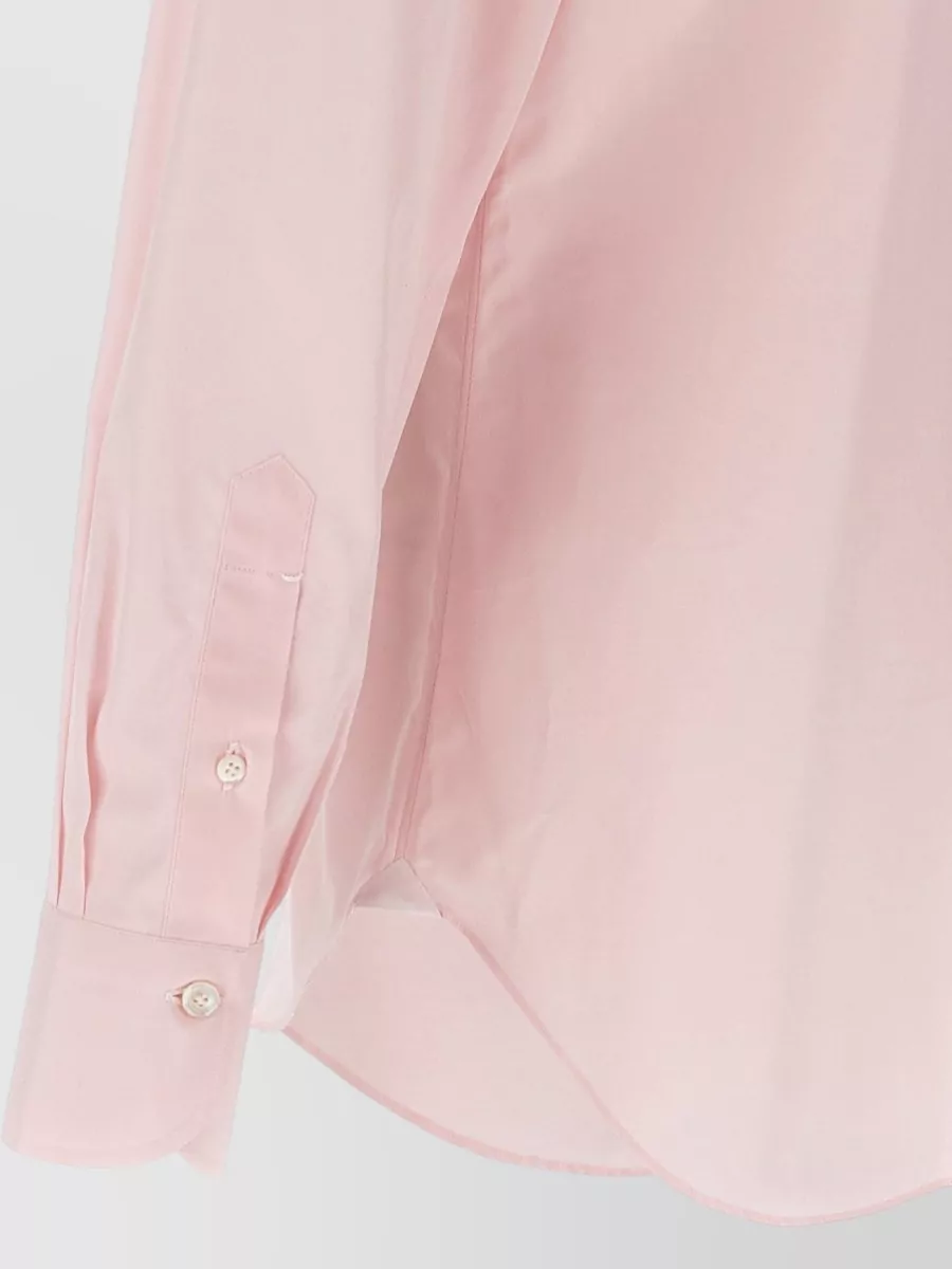 Finamore Cotton Long-Sleeve Shirt