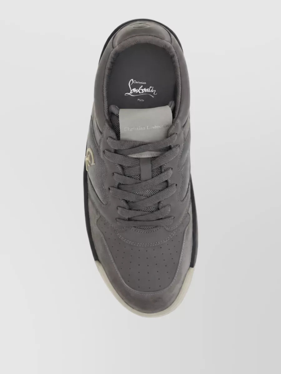 Christian Louboutin Leather Low-Top Sneakers