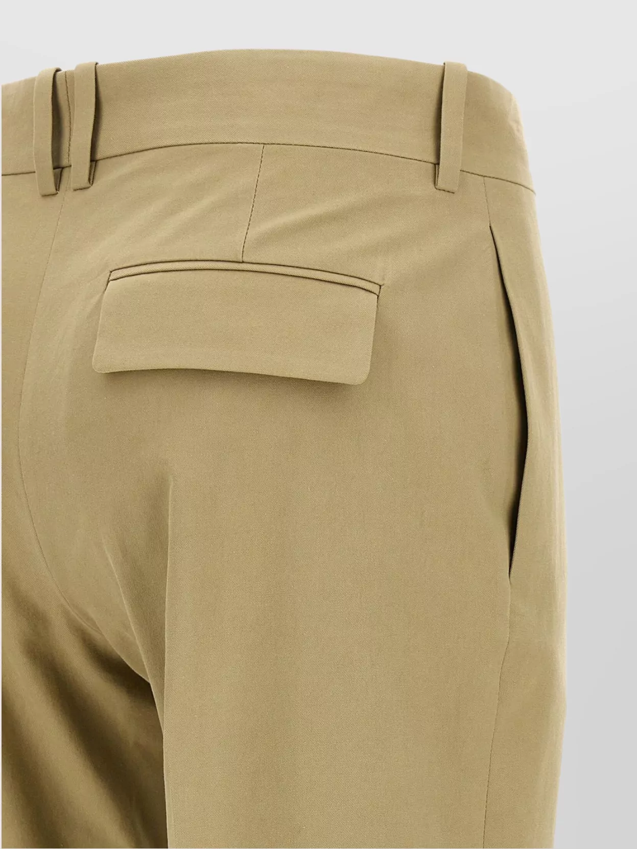 The Row Creased Selvie Pants With Loops And Pockets