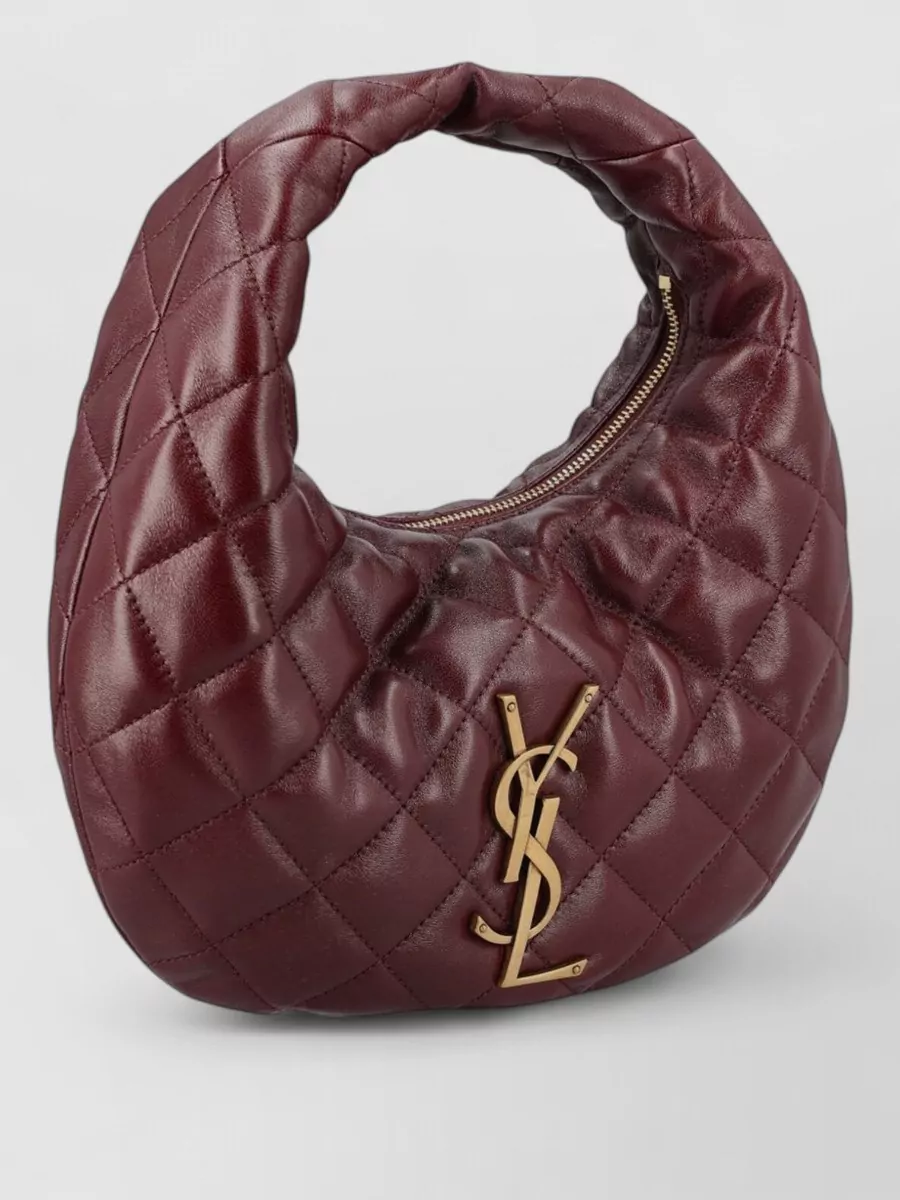 Saint Laurent Icarino Lambskin Leather Shoulder Bag
