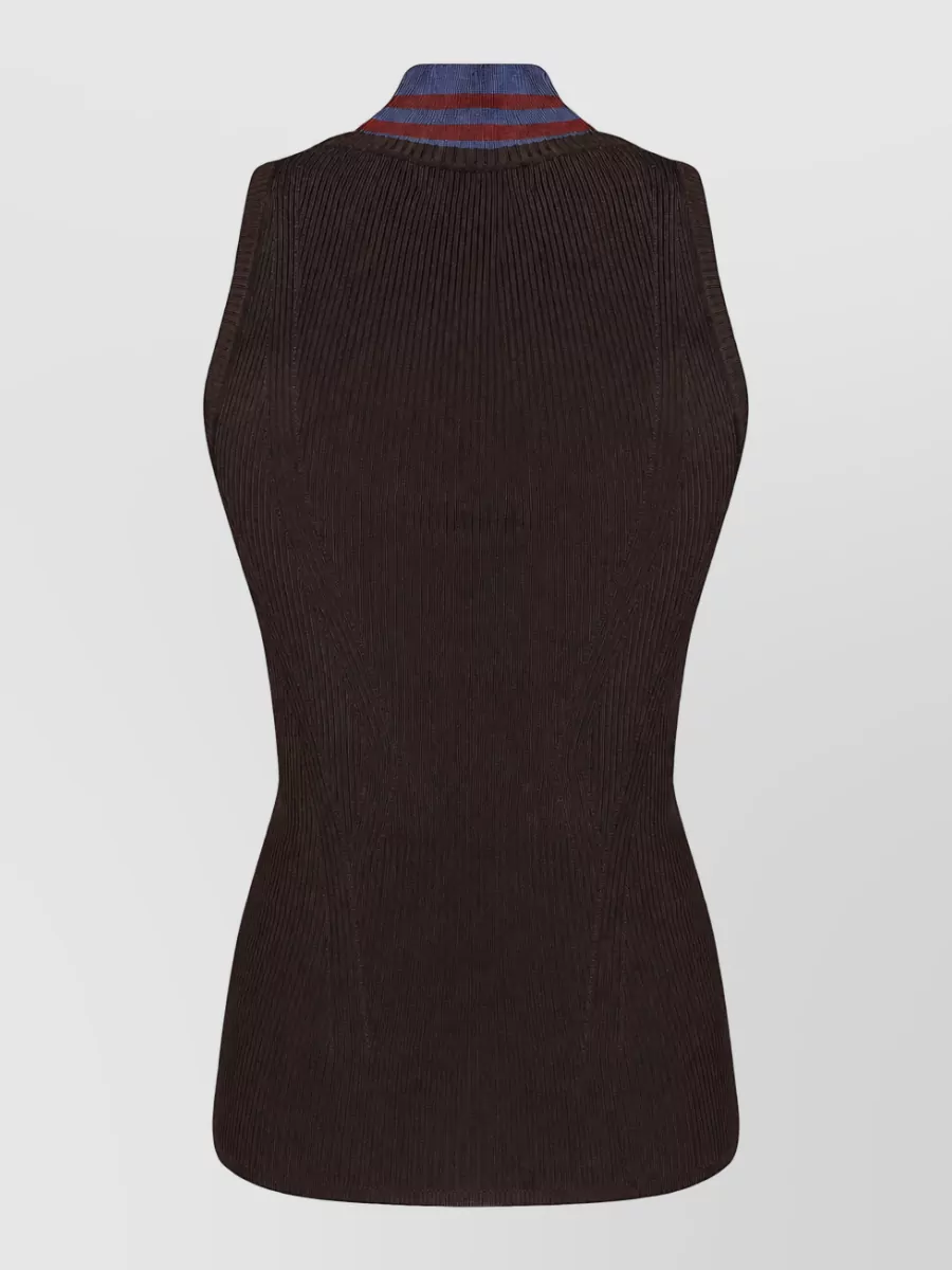 Dries Van Noten Fine-Knit Top