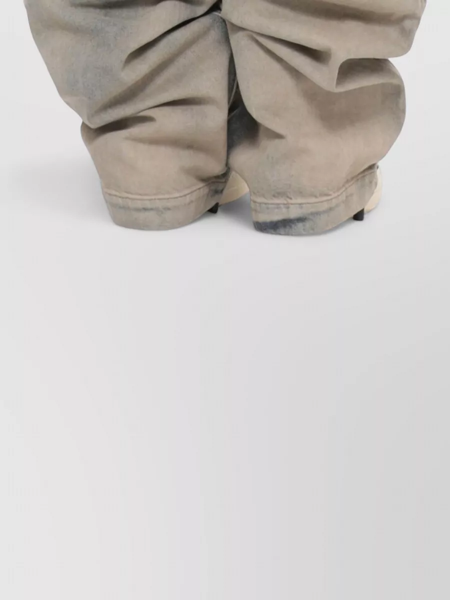 Rick Owens Drkshdw Longline Racerback Ribbed Cotton Womens Top