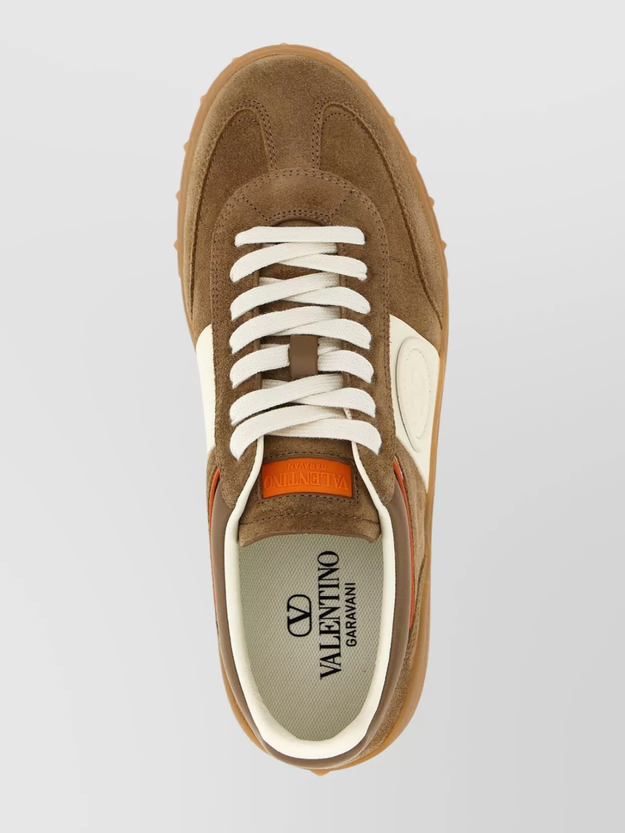 Valentino Garavani Suede Village Sneakers Rubber Sole