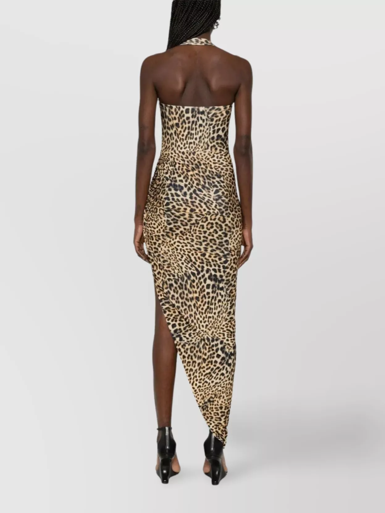 Norma Kamali Cayla Side Drape Gown