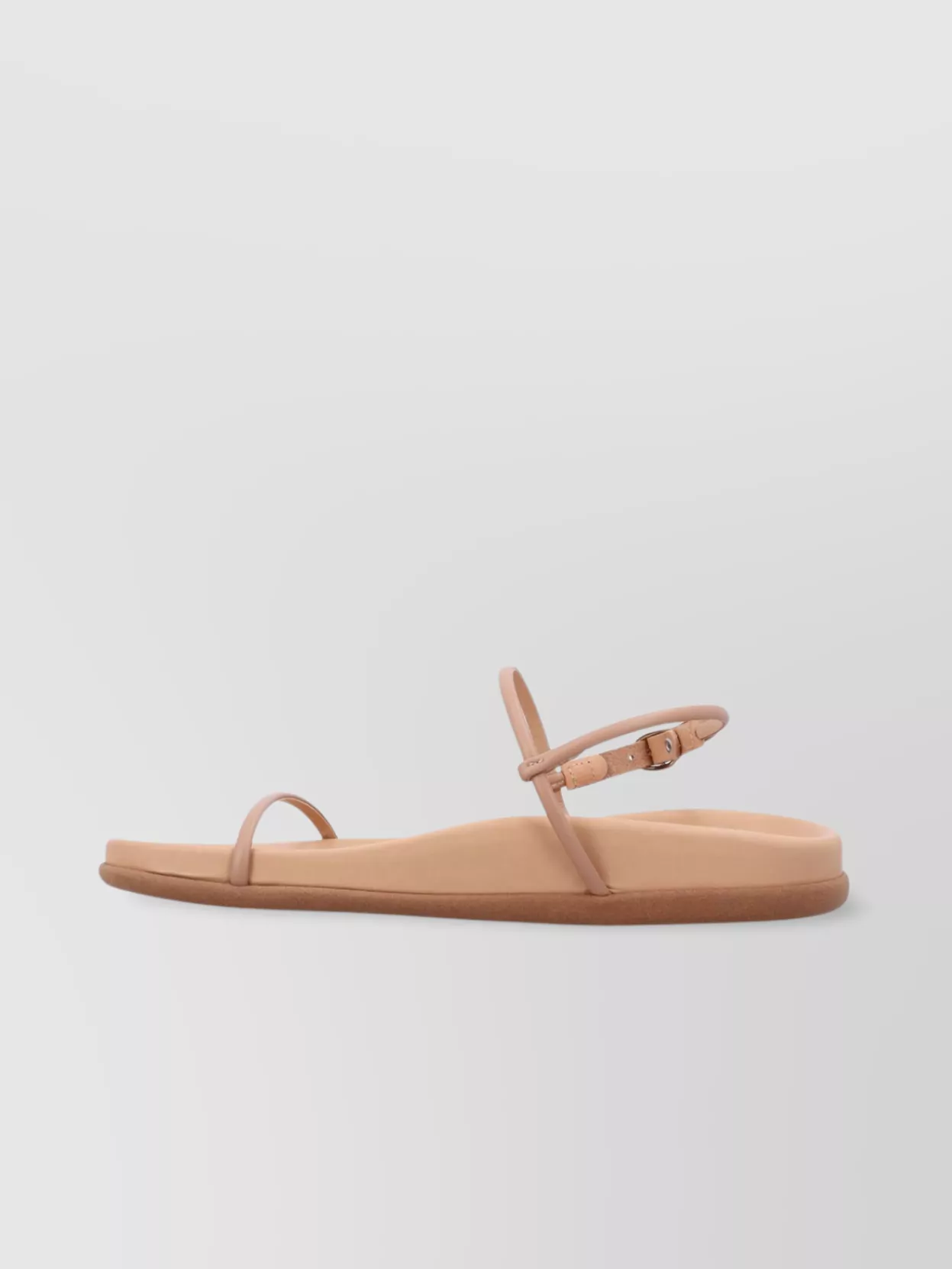 Ancient Greek Sandals Rubber Sole Open Design Thin Straps