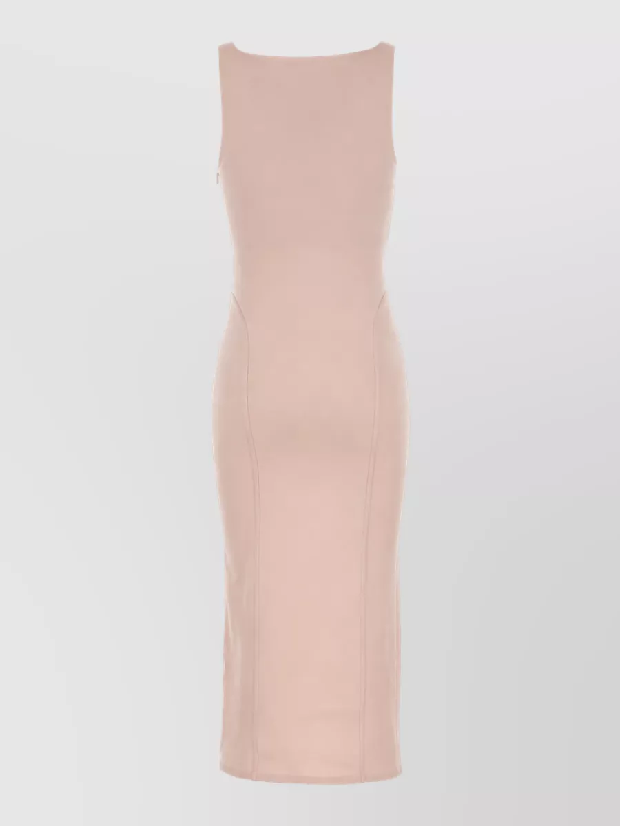 Alaïa Silk Knit Midi Dress