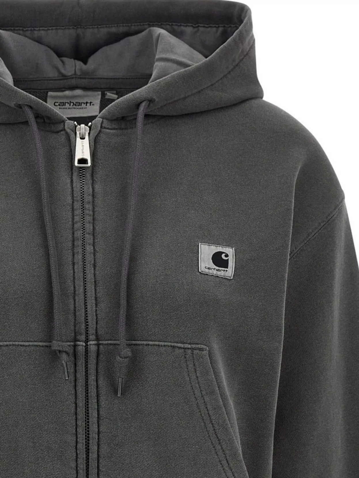 Carhartt Wip Hooded Sweatshirt With Ribbed Cuffs And Hem