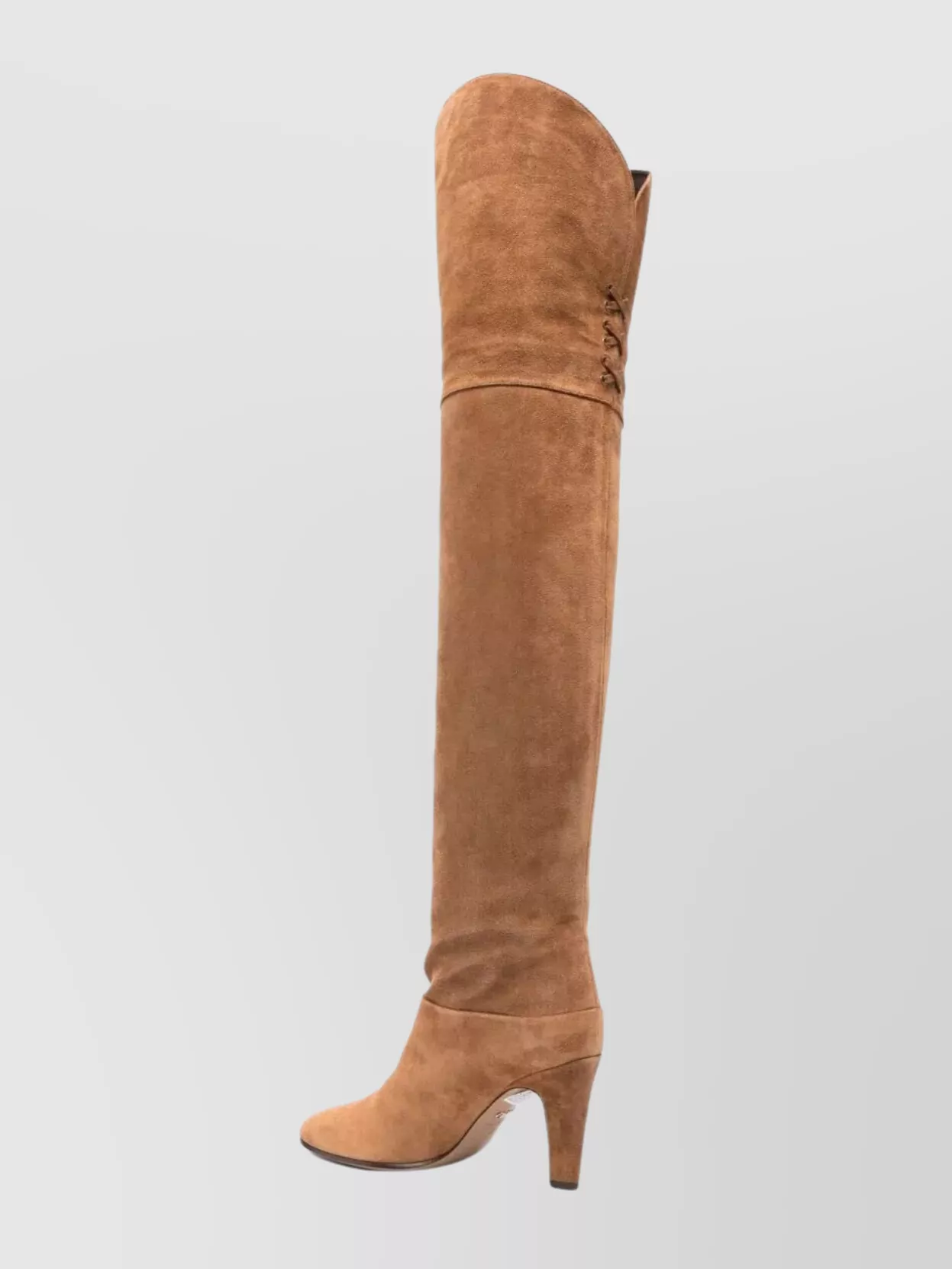 Chloé Over-the-knee Suede Almond Toe Boots