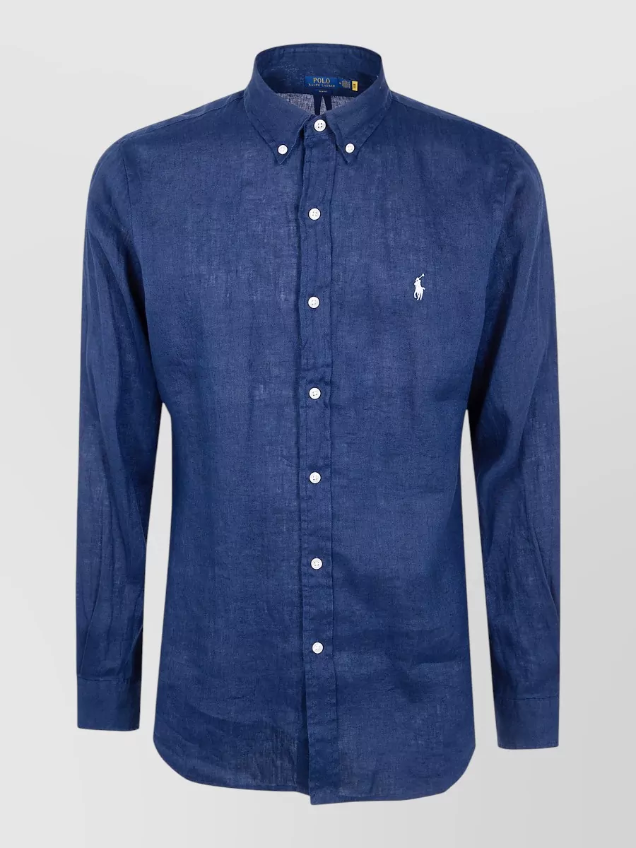 Polo Ralph Lauren Linen Long-Sleeve Shirt